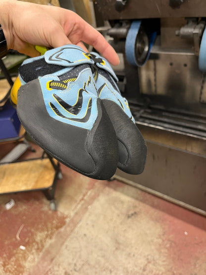 Kiipeilykenkien No Edge pohjaus